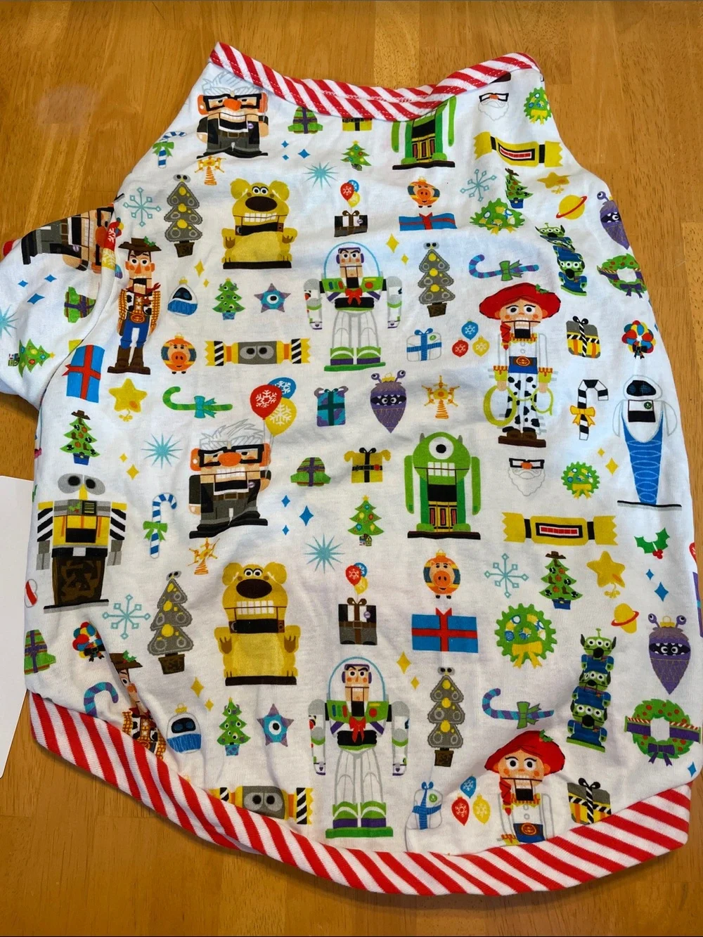 Disney Holiday Pajamas for Dogs XL Pixar Nutcrackers Toy Story